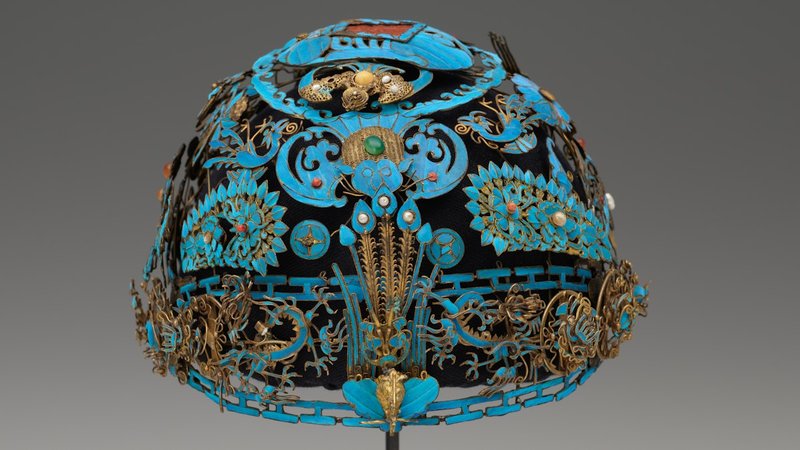 Bronze Ritual Headdress From China