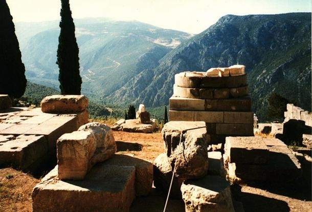 Bronze Serpent Column From Delphi