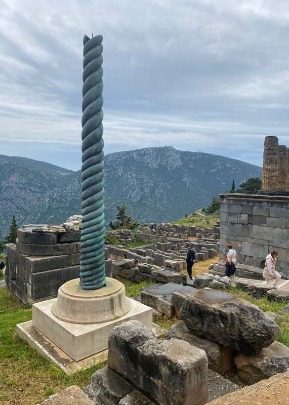 Bronze Serpent Column From Delphi