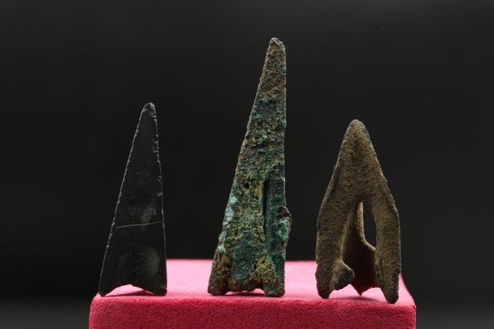 Bronze Spear Tips From Urnfield Culture