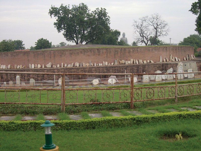 Buddhist Stupa At Amaravati