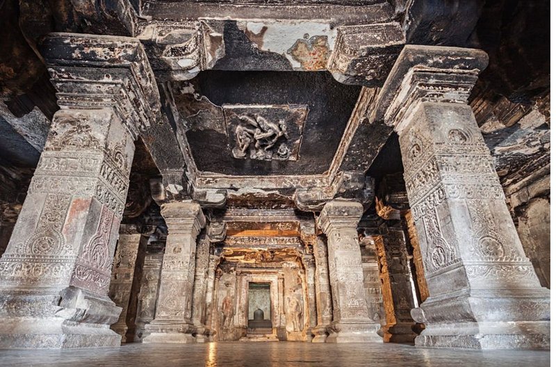 Buddhist Stupa At Amaravati