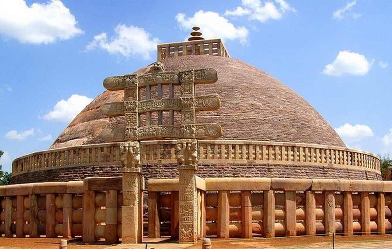 Buddhist Stupa At Amaravati
