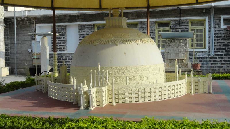 Buddhist Stupa At Amaravati