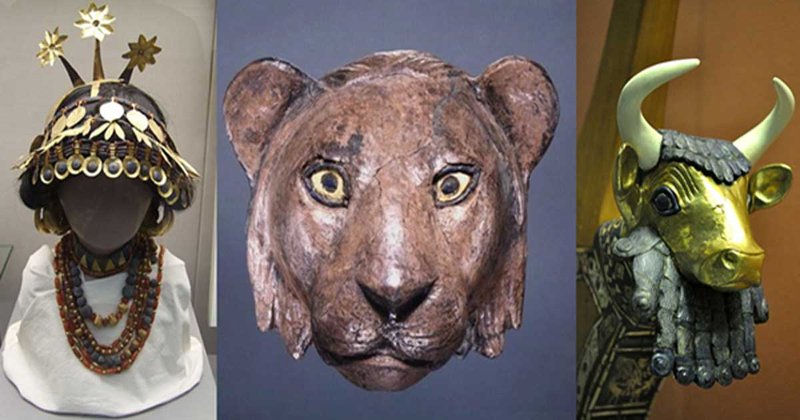 Burial Treasures In The Royal Tombs Of Ur