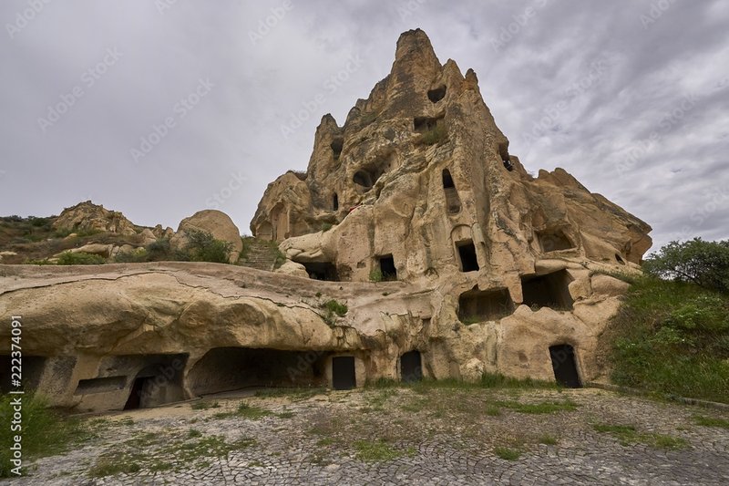 Byzantine Church Ruins In Cappadocia