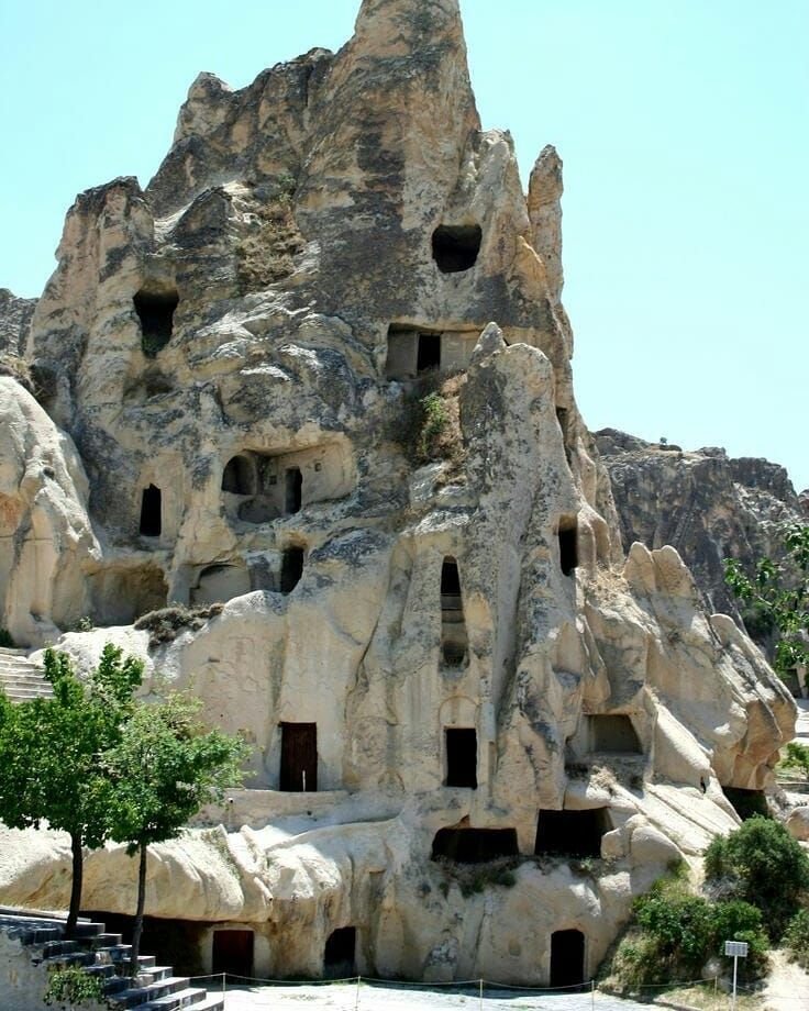 Byzantine Church Ruins In Cappadocia