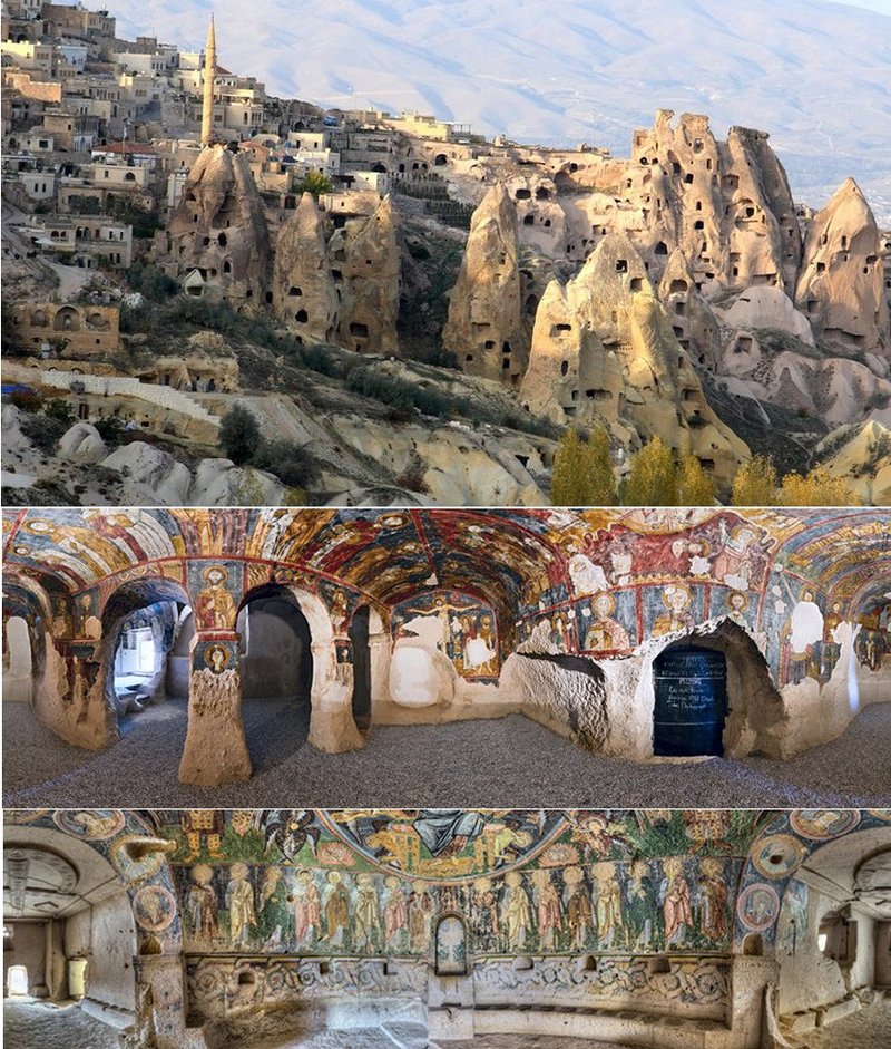 Byzantine Church Ruins In Cappadocia