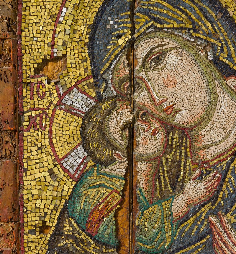 Byzantine Iconography Of Saints In Mosaics