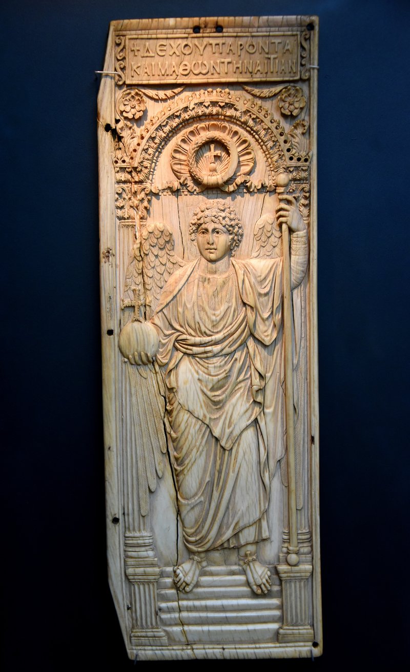 Byzantine Ivory Triptych Carvings