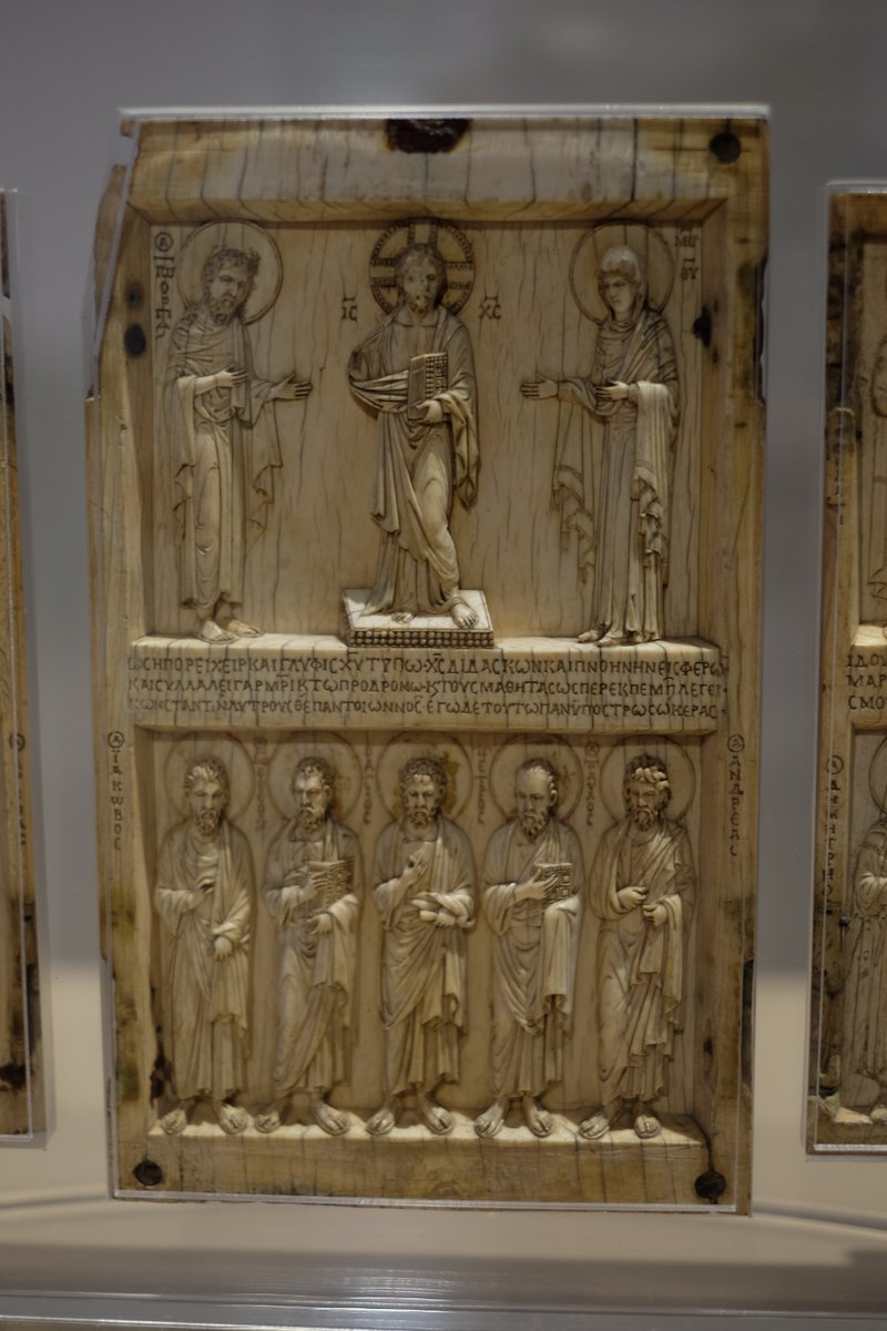 Byzantine Ivory Triptych Carvings