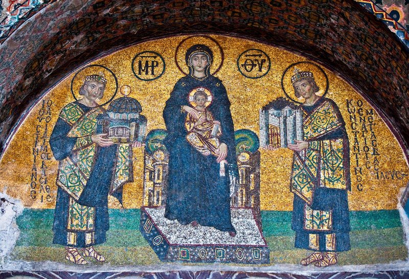 Byzantine Mosaics And Cultural Symbolism