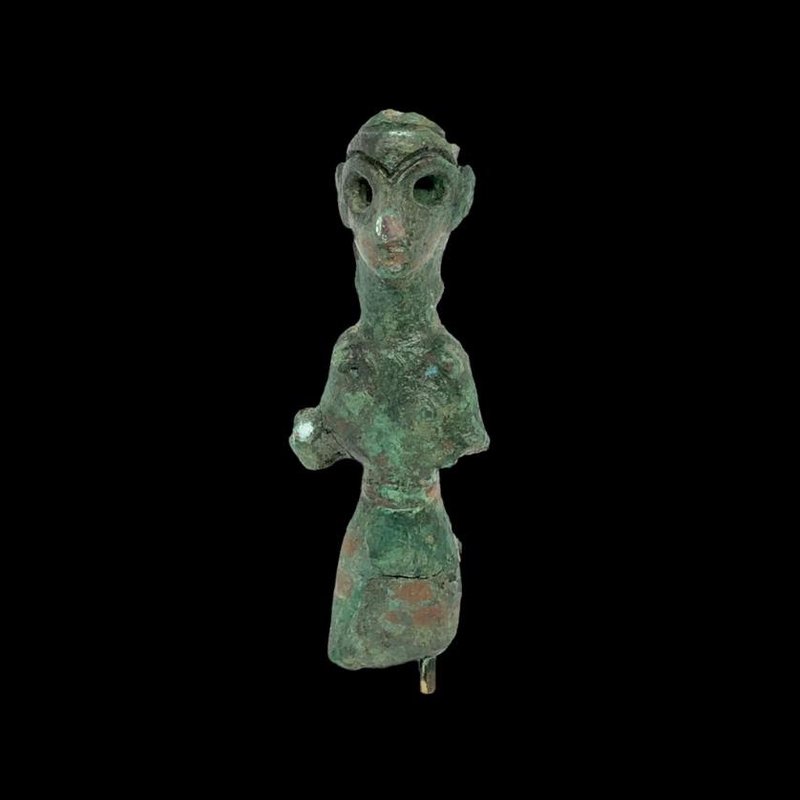 Canaanite Bronze Idol Statues