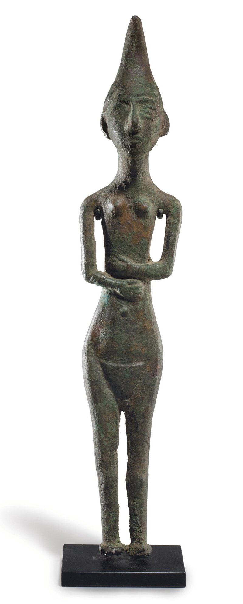 Canaanite Silver Goddess Statues