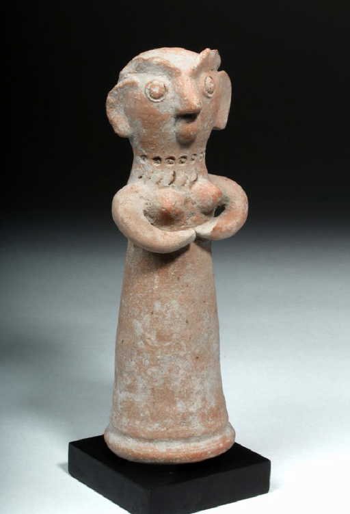 Canaanite Silver Goddess Statues