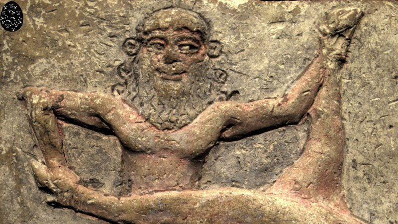 Carving Of Gilgamesh And Enkidu