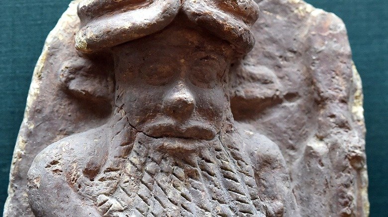 Carving Of Gilgamesh And Enkidu