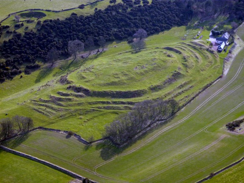 Celtic Hillfort Aerial Views