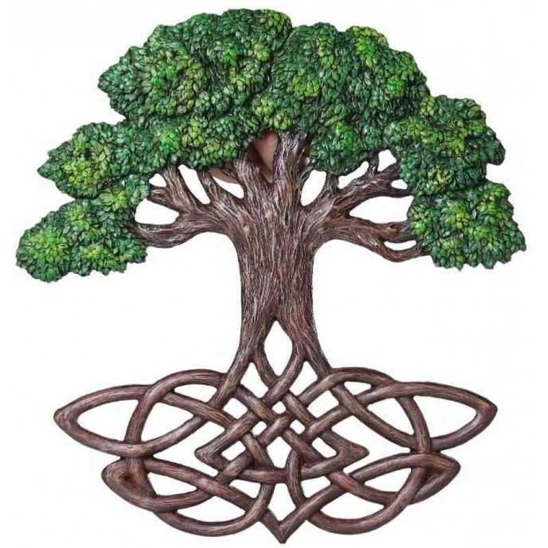 Celtic Tree-Of-Life Stone Carvings