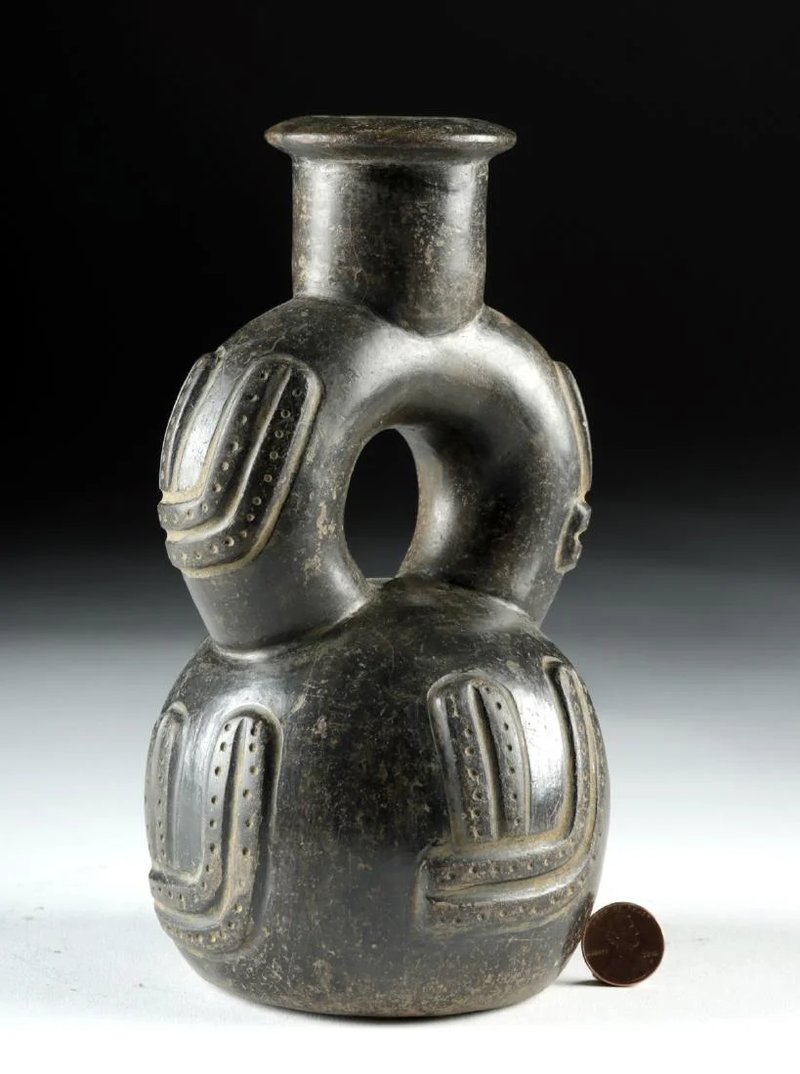 Chavin Culture Blackware Ceramics