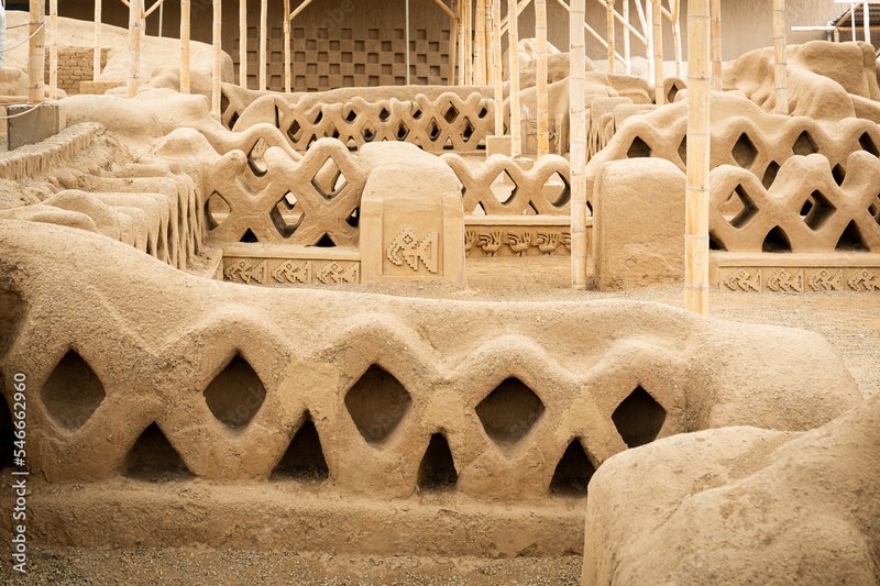 Chimu Adobe City Of Chan Chan