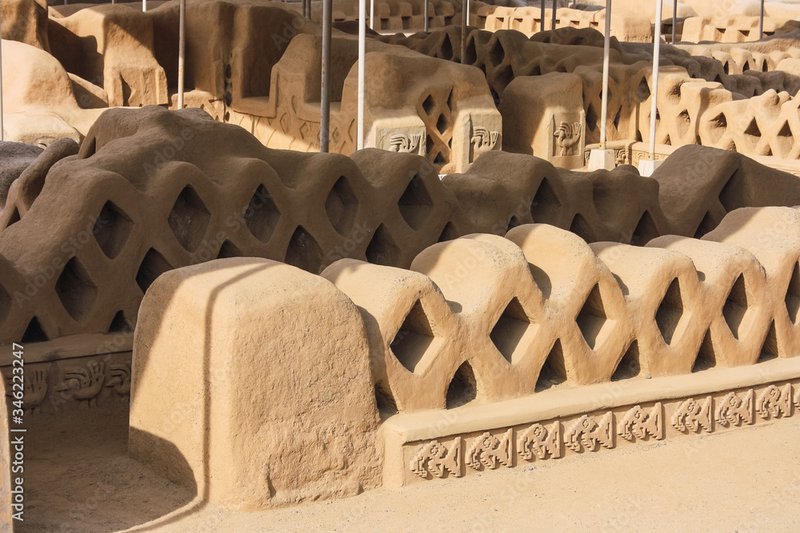 Chimu Adobe City Of Chan Chan