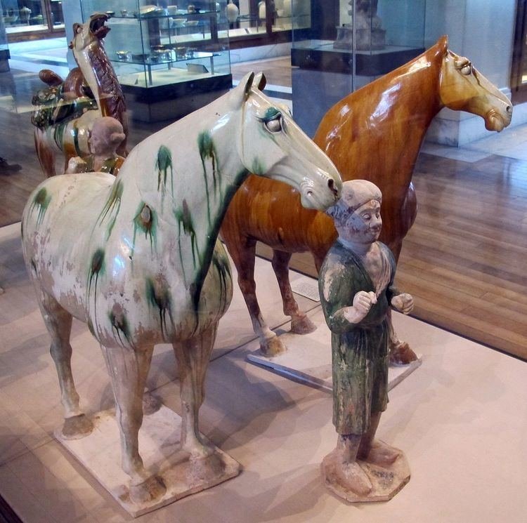 Chinese Tang Dynasty Tomb Guardian Figures