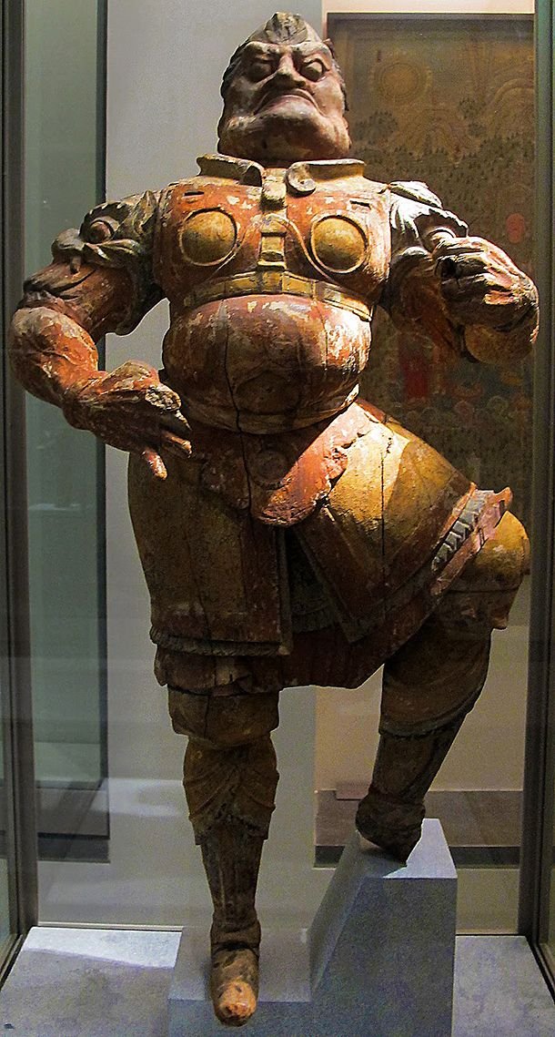 Chinese Tang Dynasty Tomb Guardian Figures<span class=