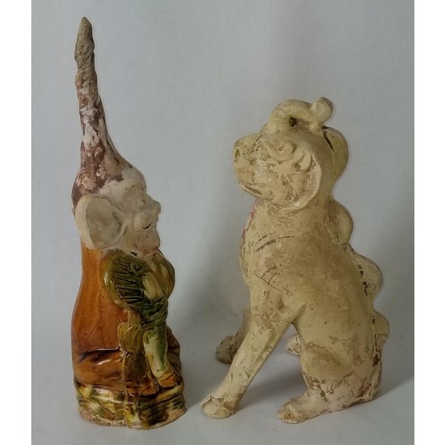 Chinese Tang Dynasty Tomb Guardian Figures