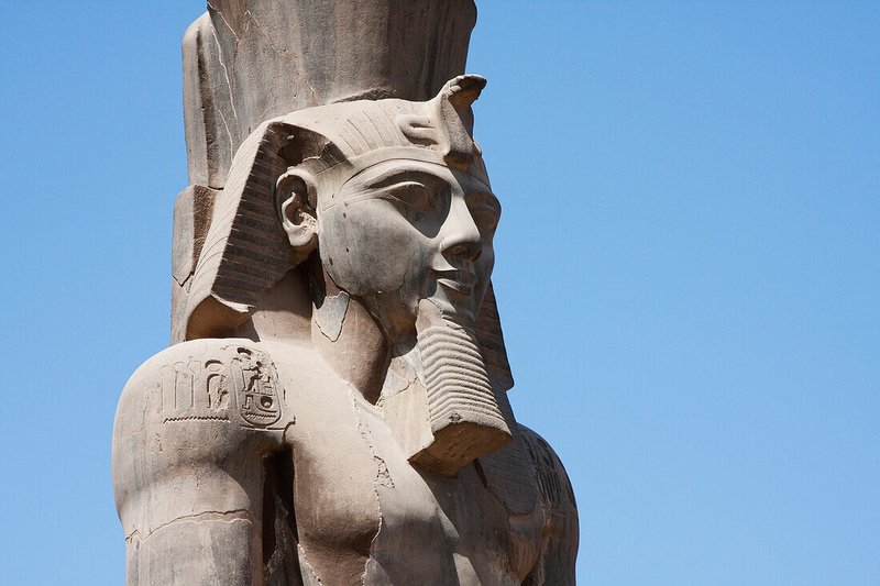 Colossal Statue Of Ramses Ii