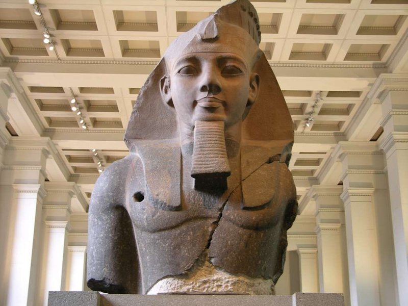 Colossal Statue Of Ramses Ii