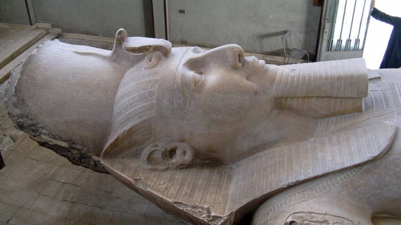 Colossal Statue Of Ramses Ii