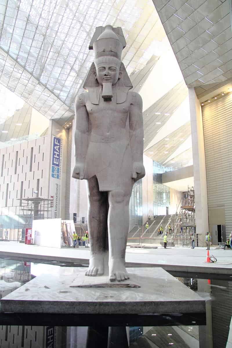 Colossal Statue Of Ramses Ii<span class=