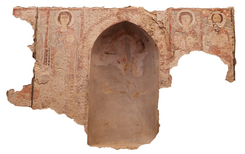 Coptic Christian Frescoes In Egypt<span class=