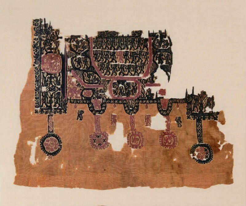 Coptic Textiles From Egyptian Tombs