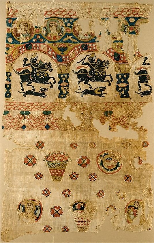 Coptic Textiles From Egyptian Tombs