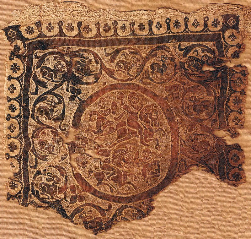 Coptic Textiles From Egyptian Tombs