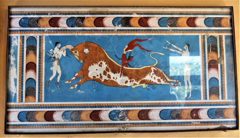Cretan Bull-Leaping Fresco