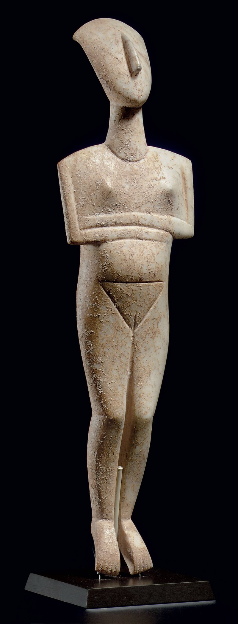 Cycladic Figurines From The Aegean