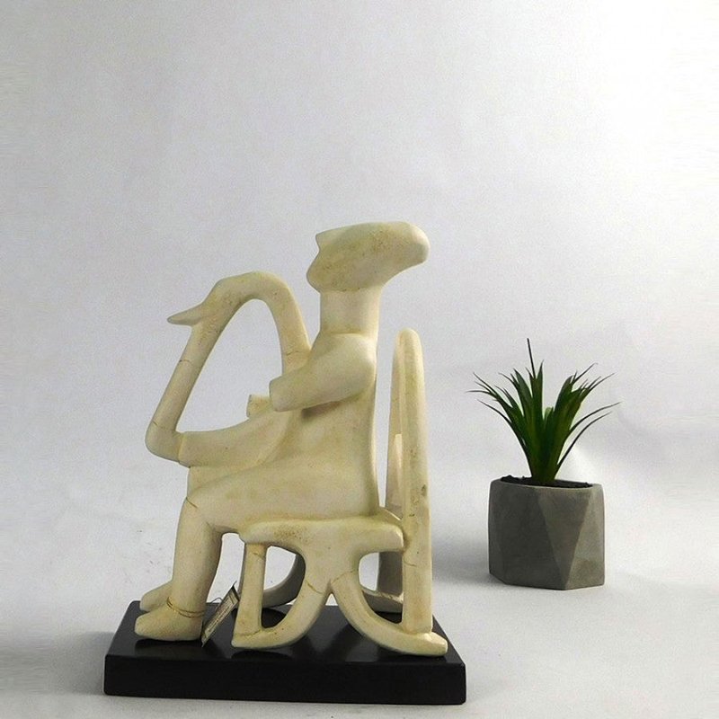Cycladic Harpist Figurine