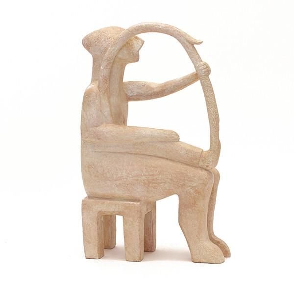 Cycladic Harpist Figurine