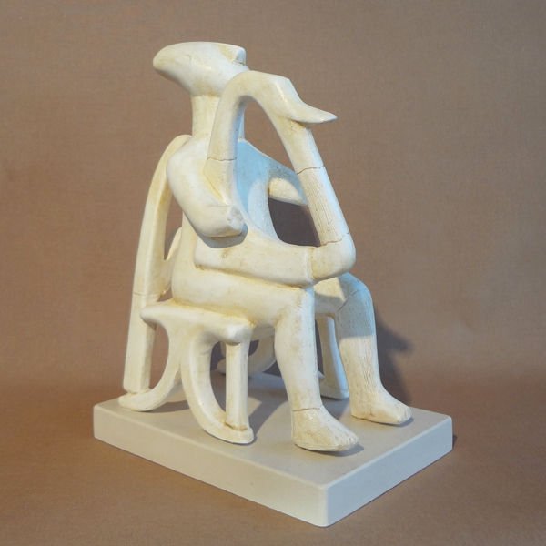 Cycladic Harpist Figurine