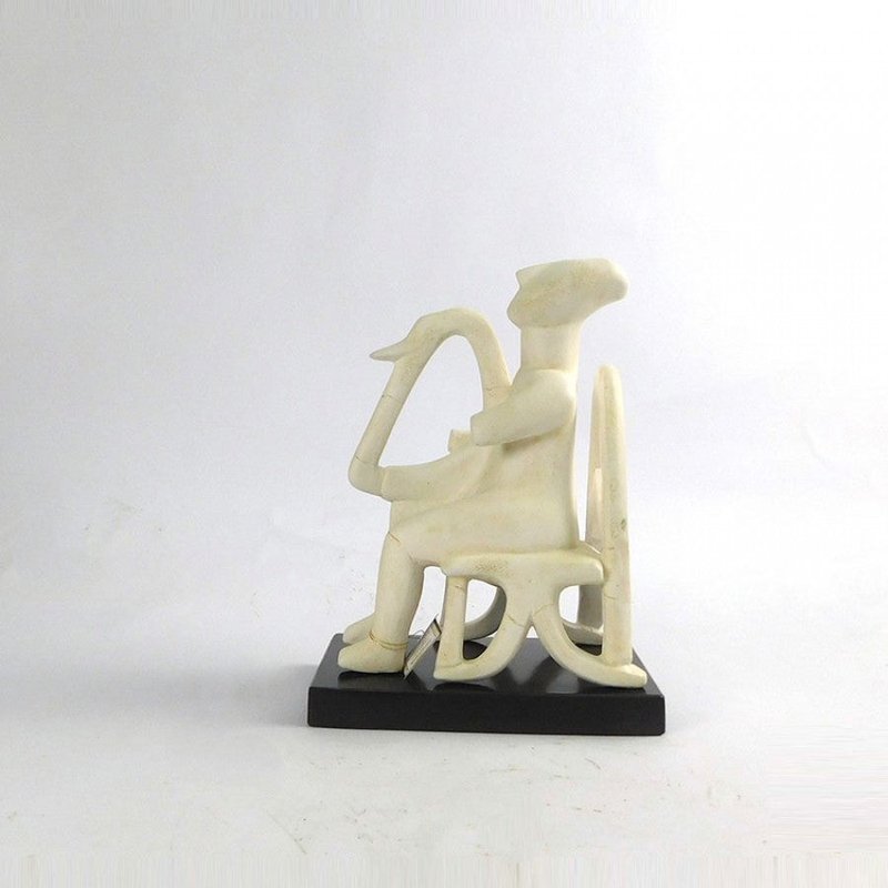 Cycladic Harpist Figurine