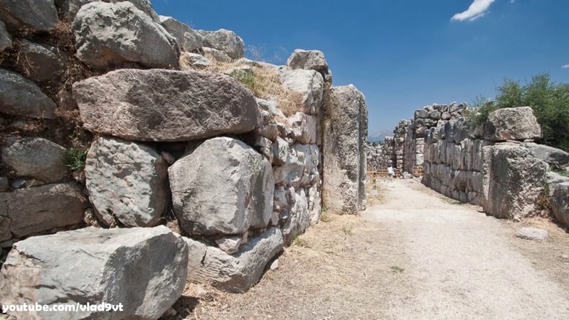 Cyclopean Walls Of Tiryns