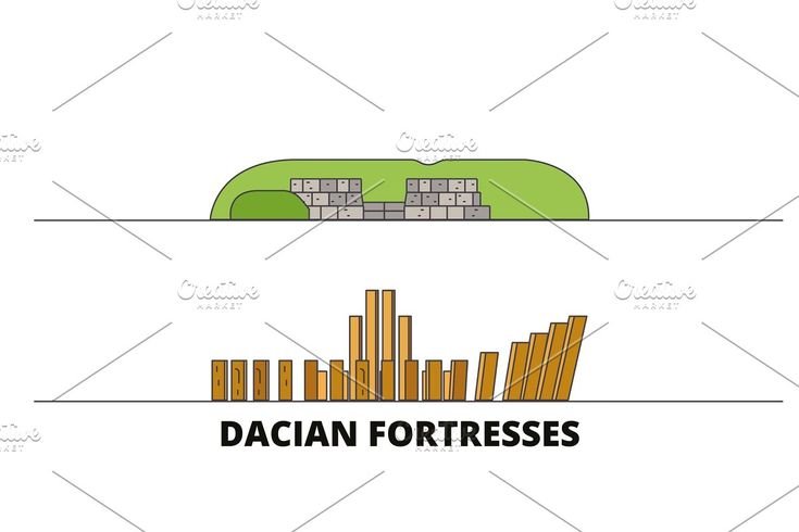 Dacian Fortress Ruins In Romania