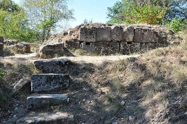 Dacian Fortress Ruins In Romania