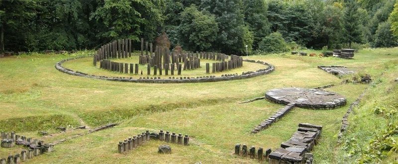 Dacian Fortress Ruins In Romania<span class=