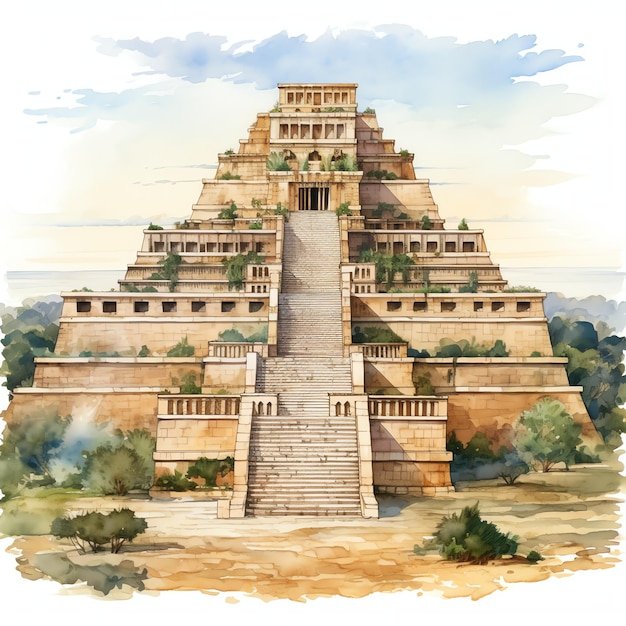Daily Life In A Sumerian Ziggurat
