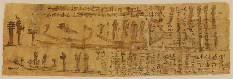 Egyptian Book Of The Dead Papyrus