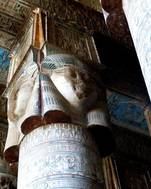 Egyptian Dendera Zodiac Ceiling
